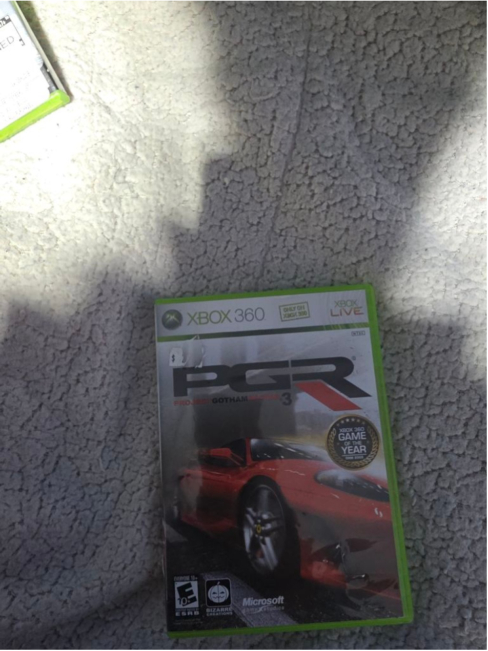 Microsoft Project Gotham Racing 3 Xbox 360 Video Game One Size Green Red